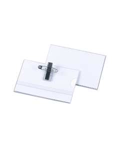 Badge holder with Clip TU Delft - 20 pieces