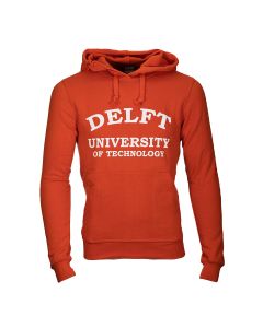 Hooded Sweater Unisex Delft University Orange - SALE