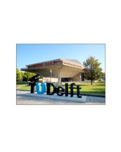 Foto magneet TU Delft Aula voorzijde - NEW