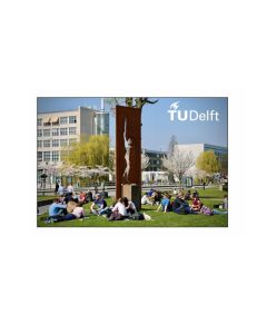 Foto magneet TU Delft Standbeeld - NEW