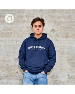Hooded Sweater Delft University Navy
