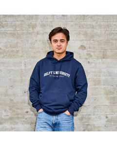 Hooded Sweater Delft University Navy