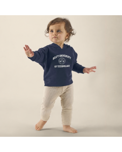Hooded Sweater Delft University Zegel Navy Baby 18-24 maanden  - NEW