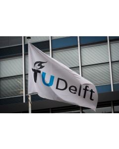 Vlag TU Delft - Groot