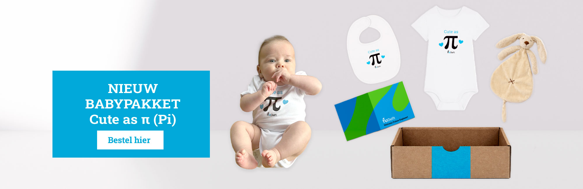 TU Delft Baby Gift Set NL